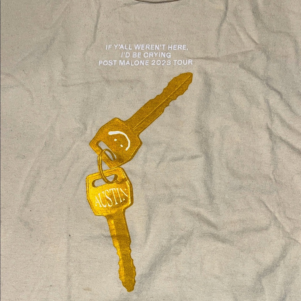 Post Malone 2023 Tour Graphic Tee